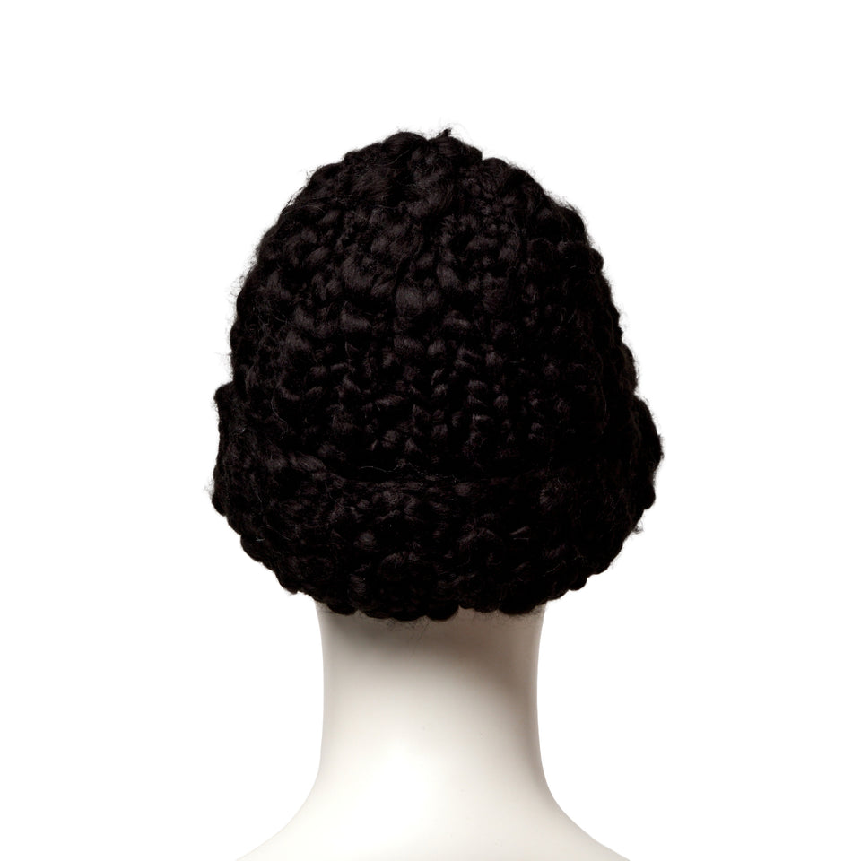 ベーシック カフニット Chunky Knit ブラック | NEW ERA ニューエラ公式オンラインストア