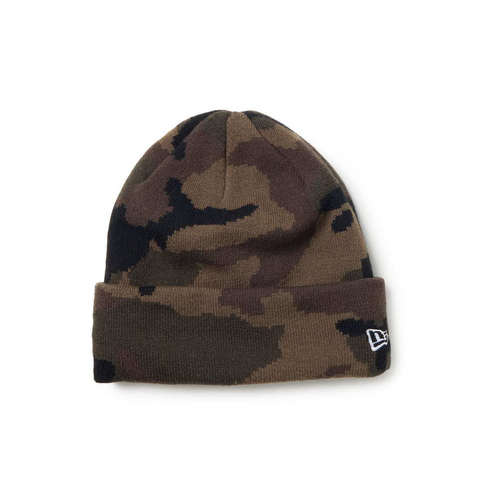 ベーシック カフニット カモフラージュ パターン オリーブ | NEW ERA ニューエラ公式オンラインストア