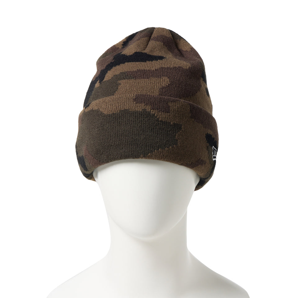 ベーシック カフニット カモフラージュ パターン オリーブ | NEW ERA ニューエラ公式オンラインストア