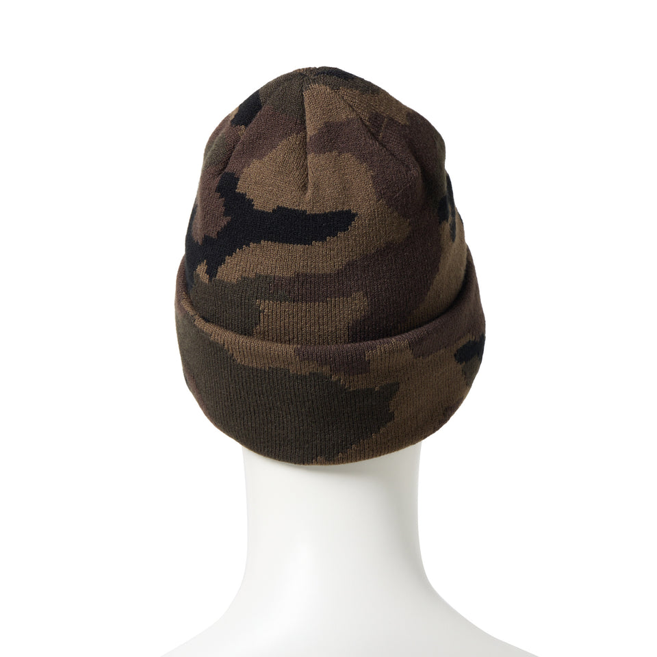 ベーシック カフニット カモフラージュ パターン オリーブ | NEW ERA ニューエラ公式オンラインストア