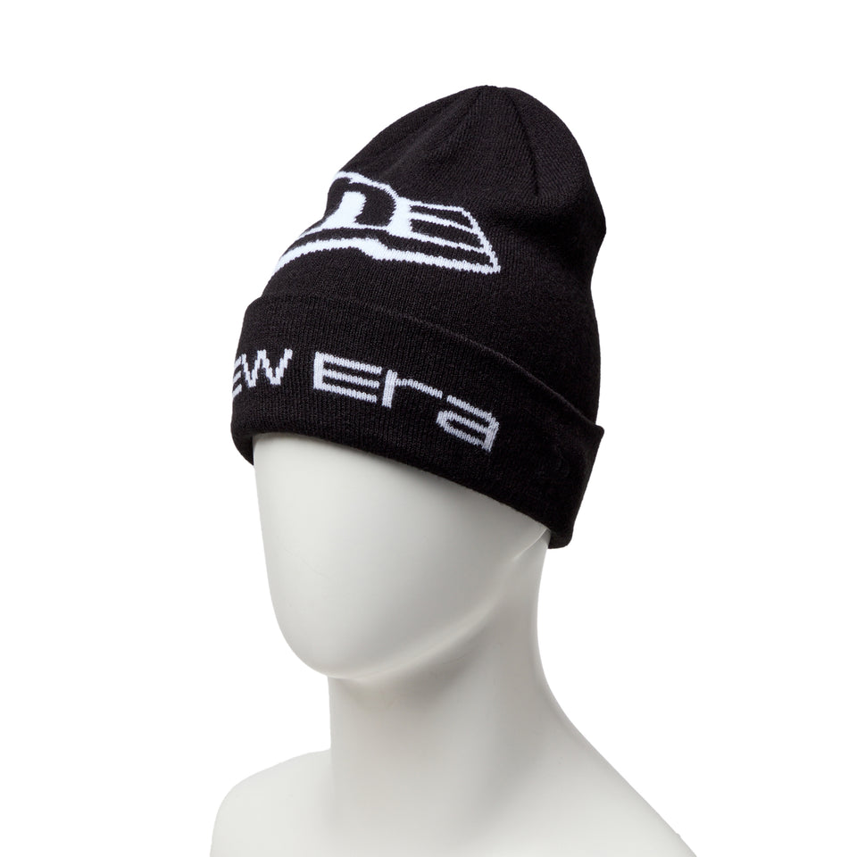ベーシック カフニット Box Logo ブラック | NEW ERA ニューエラ公式オンラインストア