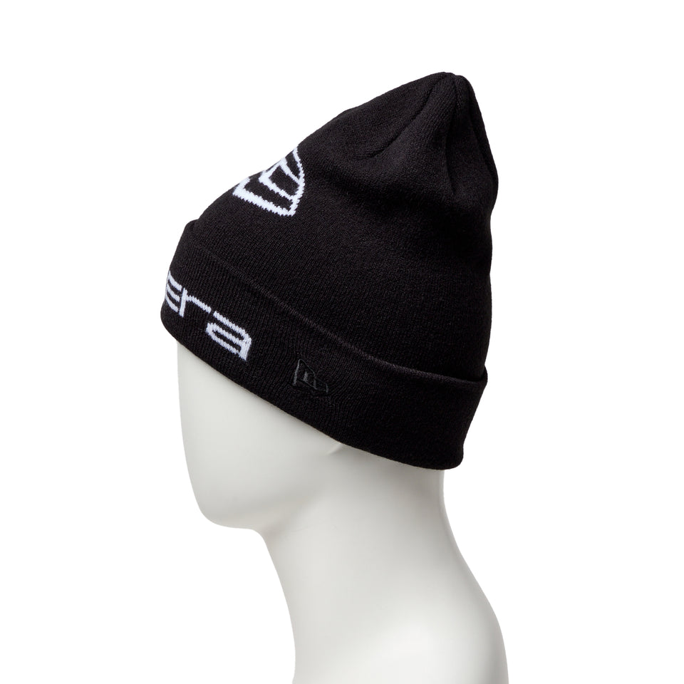 ベーシック カフニット Box Logo ブラック | NEW ERA ニューエラ公式オンラインストア