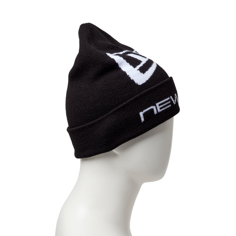 ベーシック カフニット Box Logo ブラック | NEW ERA ニューエラ公式オンラインストア