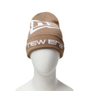 ベーシック カフニット Box Logo ベージュ | NEW ERA ニューエラ公式オンラインストア