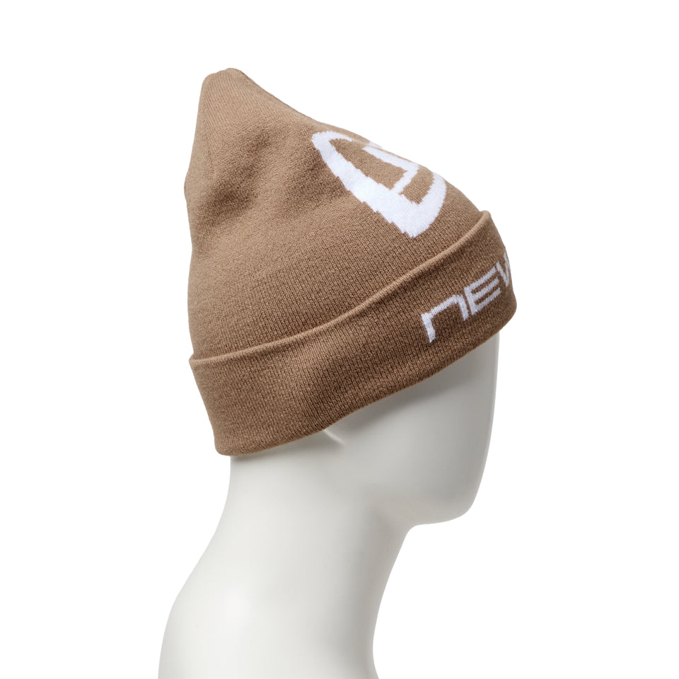 ベーシック カフニット Box Logo ベージュ | NEW ERA ニューエラ公式オンラインストア