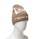 ベーシック カフニット Box Logo ベージュ | NEW ERA ニューエラ公式オンラインストア
