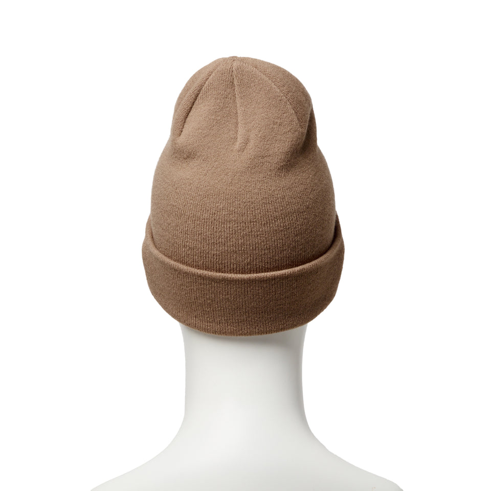 ベーシック カフニット Box Logo ベージュ | NEW ERA ニューエラ公式オンラインストア