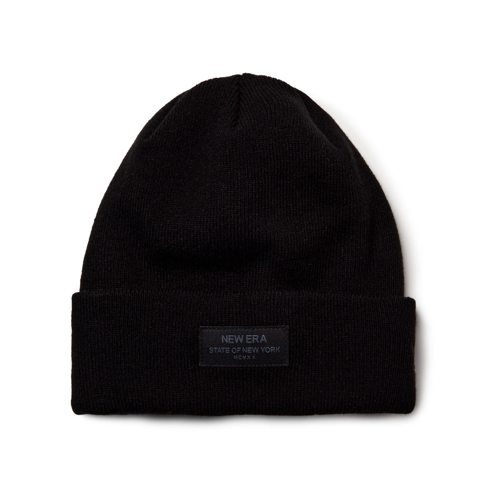 ベーシック カフニット Black Patch ブラック | NEW ERA ニューエラ公式オンラインストア