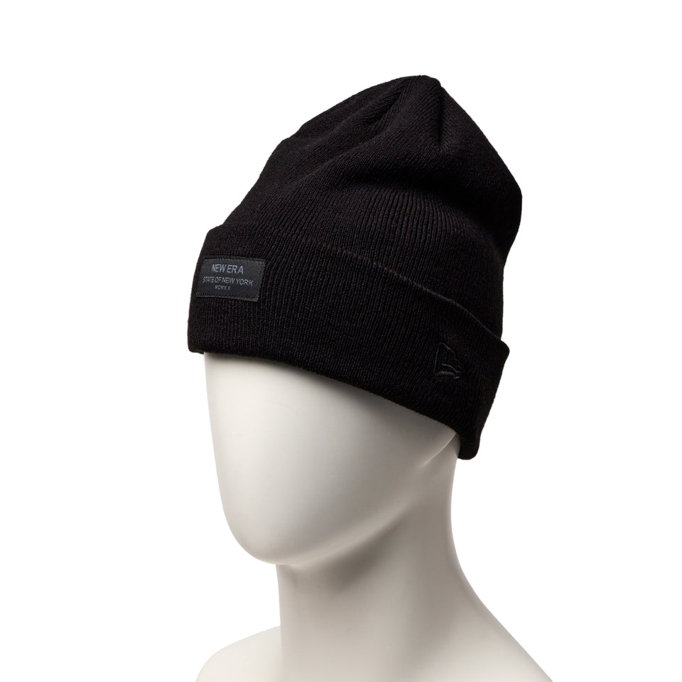 ベーシック カフニット Black Patch ブラック | NEW ERA ニューエラ公式オンラインストア