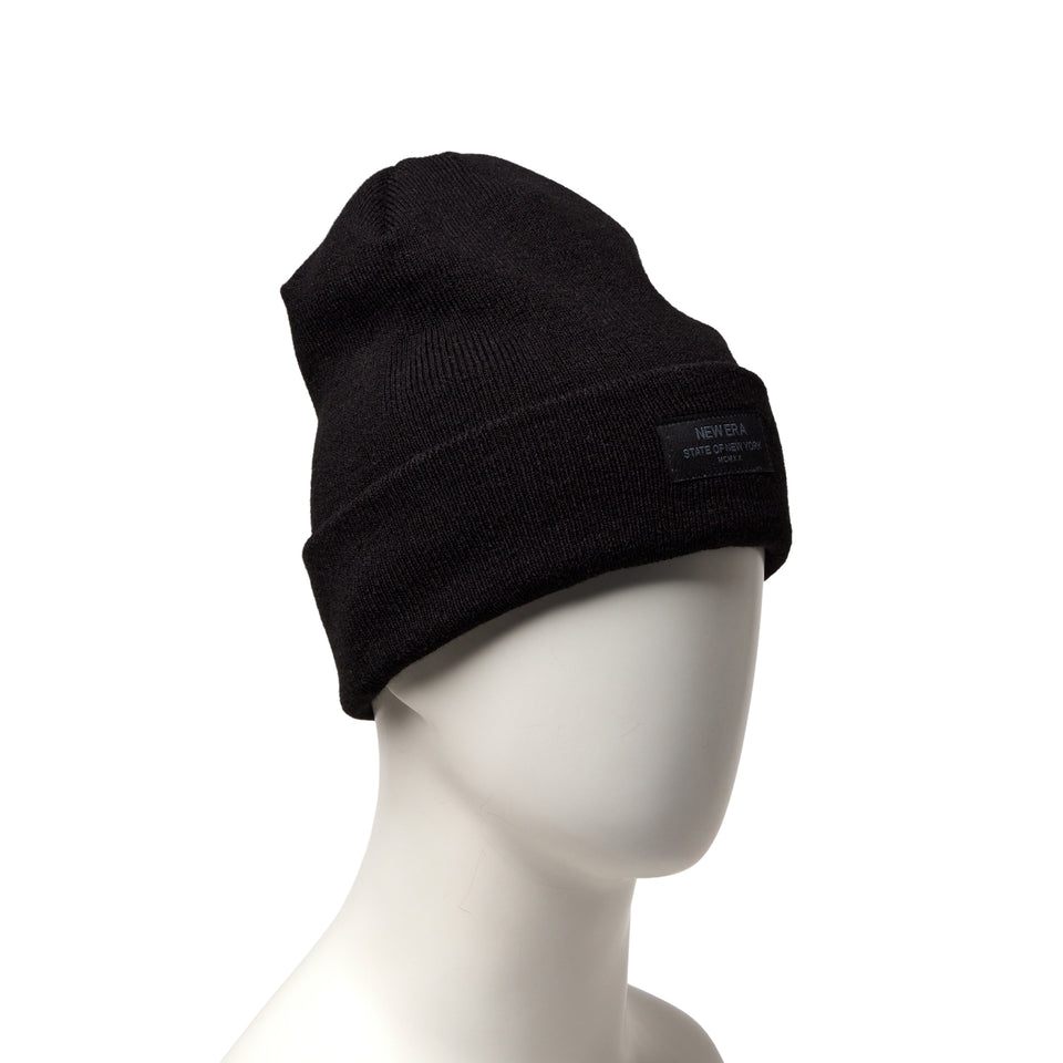 ベーシック カフニット Black Patch ブラック | NEW ERA ニューエラ公式オンラインストア