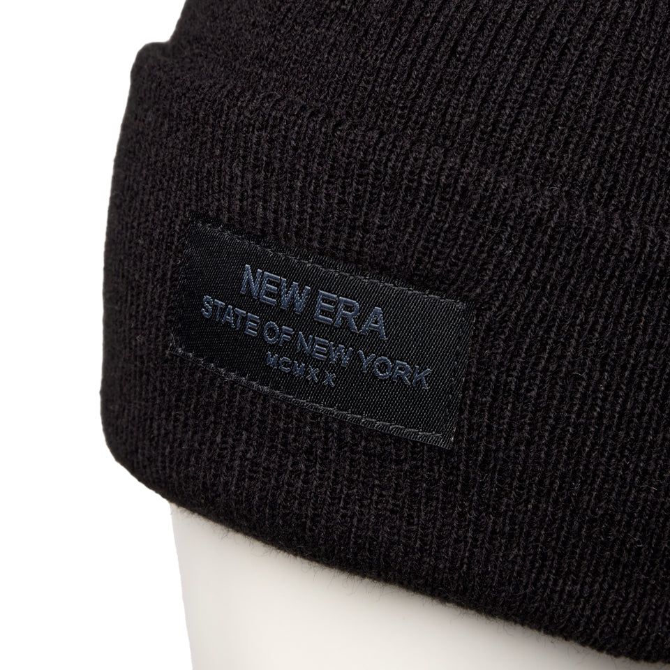 ベーシック カフニット Black Patch ブラック | NEW ERA ニューエラ公式オンラインストア