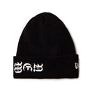ベーシック カフニット Big Old Englishlish ブラック ホワイト | NEW ERA ニューエラ公式オンラインストア