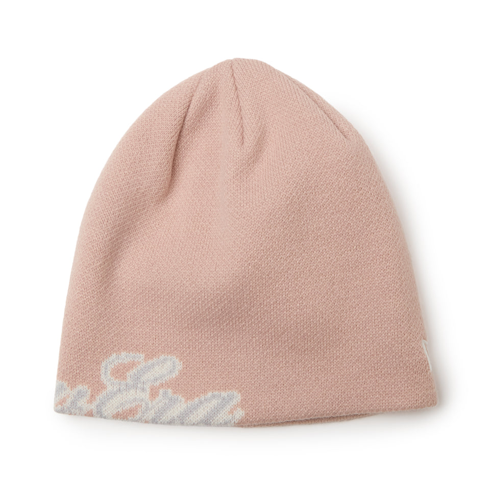 ベーシック ビーニー Script Logo ピンク | NEW ERA ニューエラ公式オンラインストア