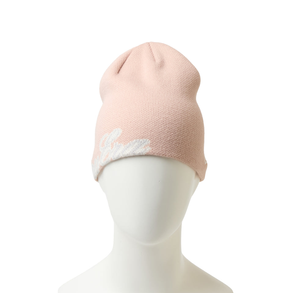 ベーシック ビーニー Script Logo ピンク | NEW ERA ニューエラ公式オンラインストア