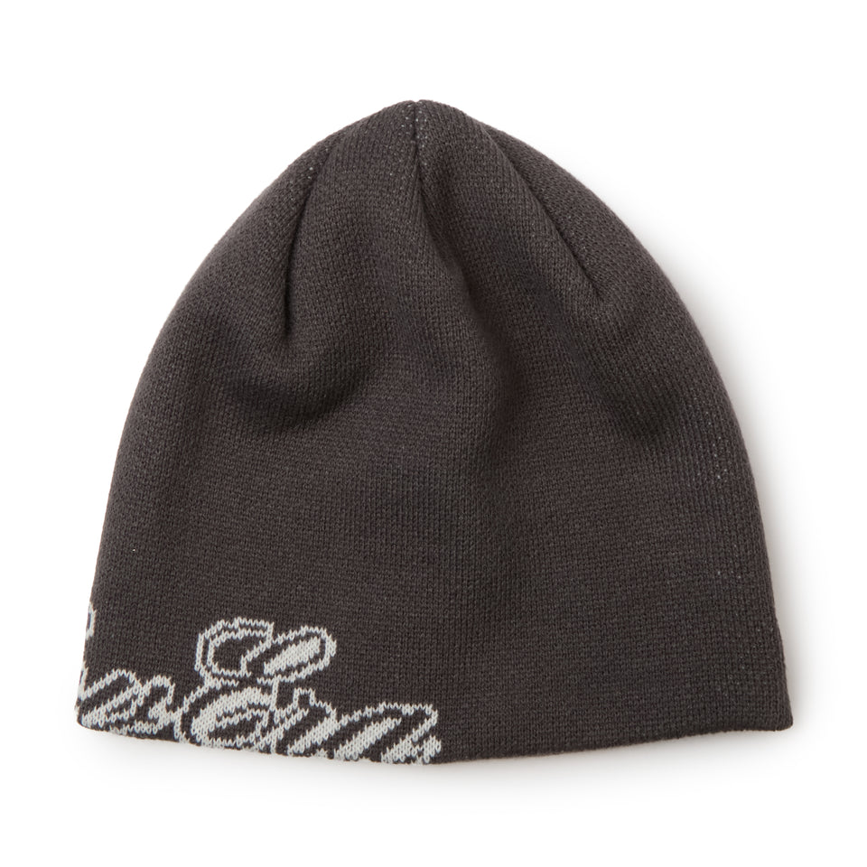 ベーシック ビーニー Script Logo ダークグレー | NEW ERA ニューエラ公式オンラインストア