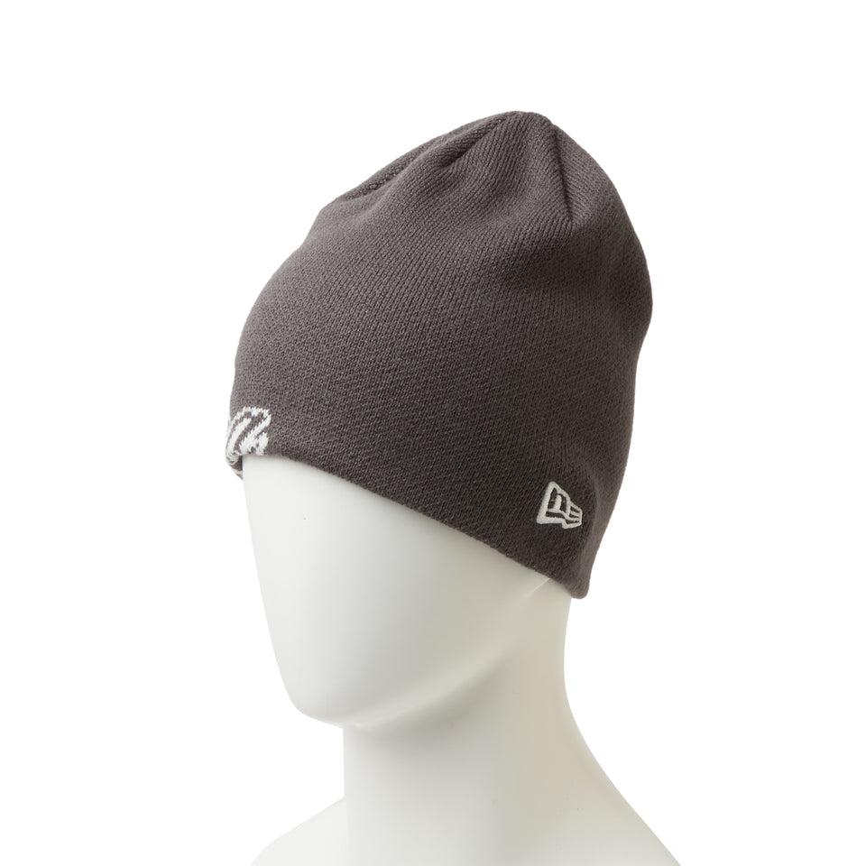 ベーシック ビーニー Script Logo ダークグレー | NEW ERA ニューエラ公式オンラインストア