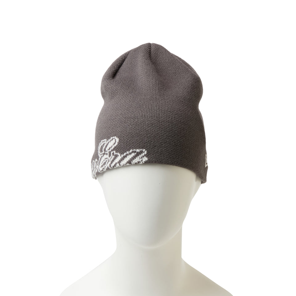 ベーシック ビーニー Script Logo ダークグレー | NEW ERA ニューエラ公式オンラインストア