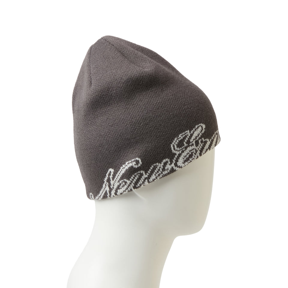 ベーシック ビーニー Script Logo ダークグレー | NEW ERA ニューエラ公式オンラインストア
