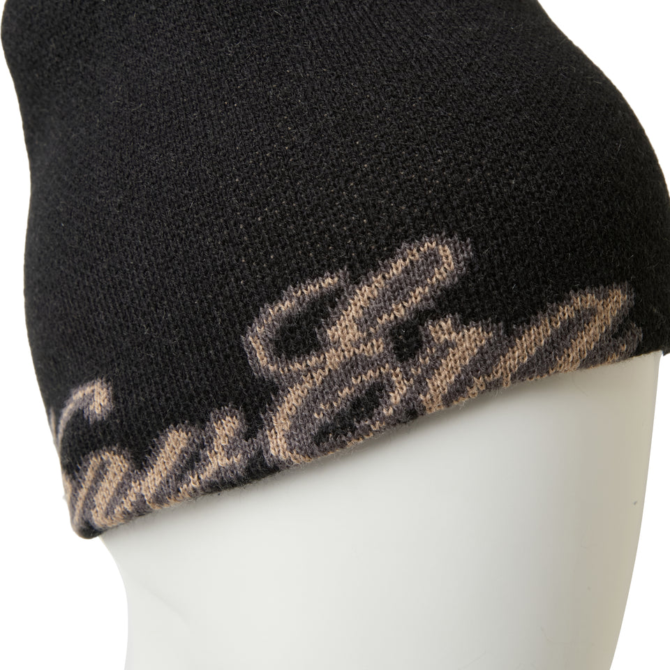 ベーシック ビーニー Script Logo ブラック | NEW ERA ニューエラ公式オンラインストア