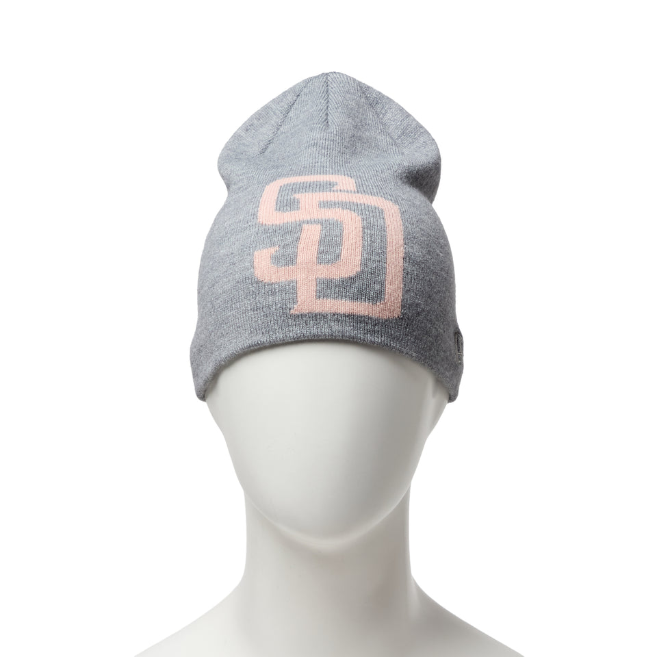 ベーシック ビーニー サンディエゴ・パドレス ヘザーグレー ピンク | NEW ERA ニューエラ公式オンラインストア