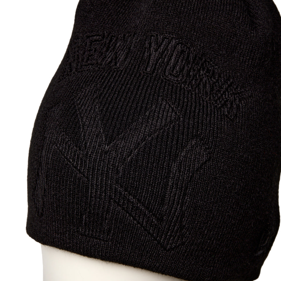 ベーシック ビーニー ニューヨーク・ヤンキース  Emboss Logo ブラック | NEW ERA ニューエラ公式オンラインストア