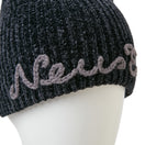 ベーシック ビーニー CHENILLE YARN ブラック