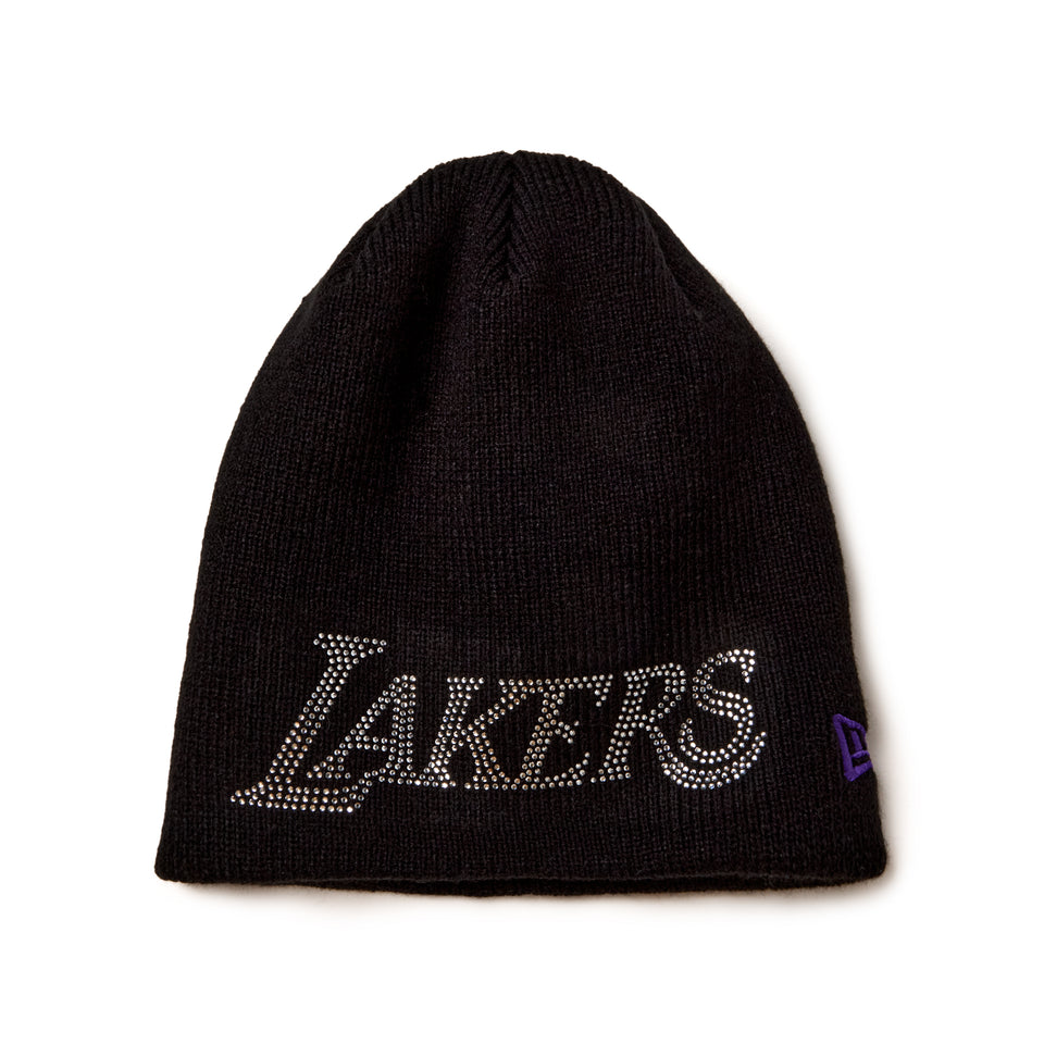 ベーシック ビーニー ロサンゼルス・レイカーズ ラインストーン ブラック | NEW ERA ニューエラ公式オンラインストア
