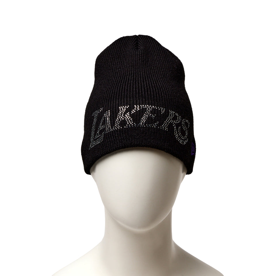 ベーシック ビーニー ロサンゼルス・レイカーズ ラインストーン ブラック | NEW ERA ニューエラ公式オンラインストア