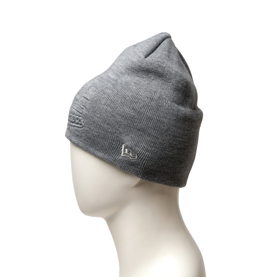 ベーシック ビーニー ロサンゼルス・ドジャース Emboss Logo ヘザーグレー | NEW ERA ニューエラ公式オンラインストア
