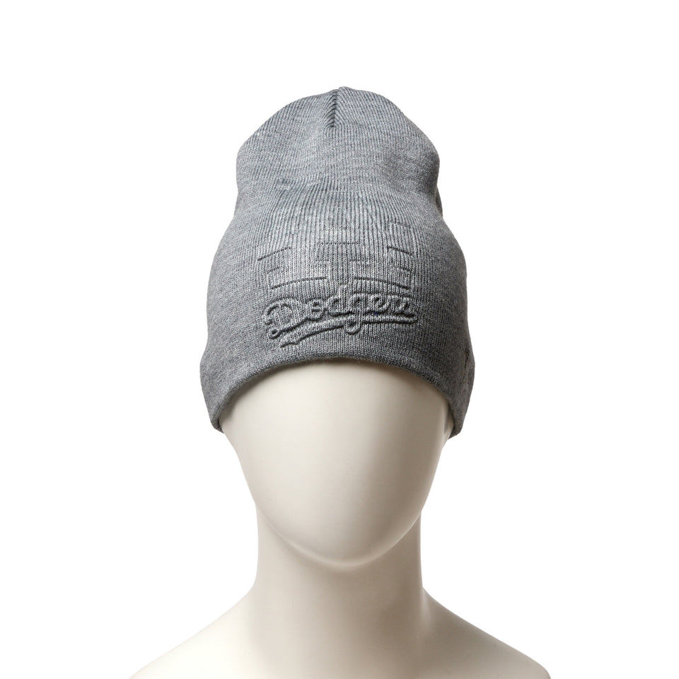 ベーシック ビーニー ロサンゼルス・ドジャース Emboss Logo ヘザーグレー | NEW ERA ニューエラ公式オンラインストア