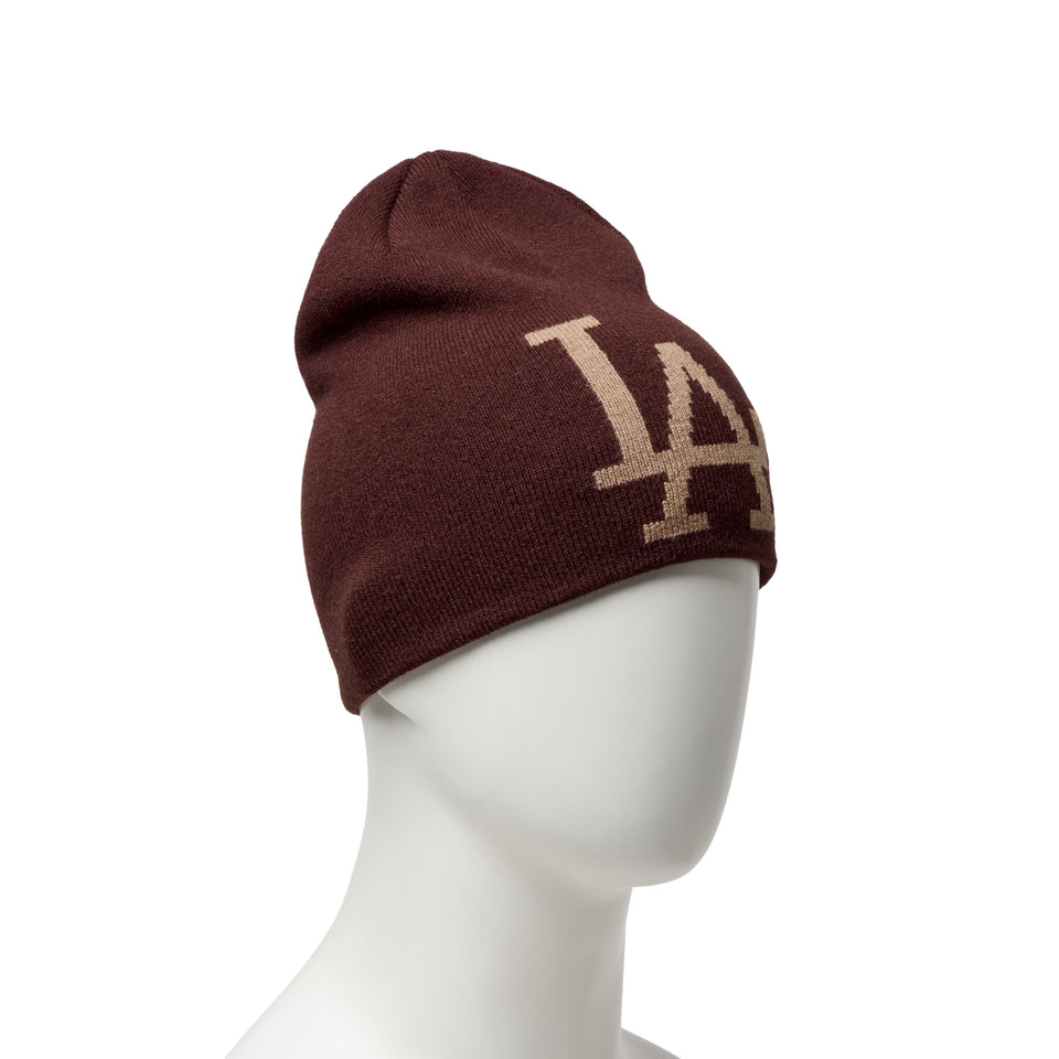 ベーシック ビーニー ロサンゼルス・ドジャース バーントウッド ベージュ | NEW ERA ニューエラ公式オンラインストア