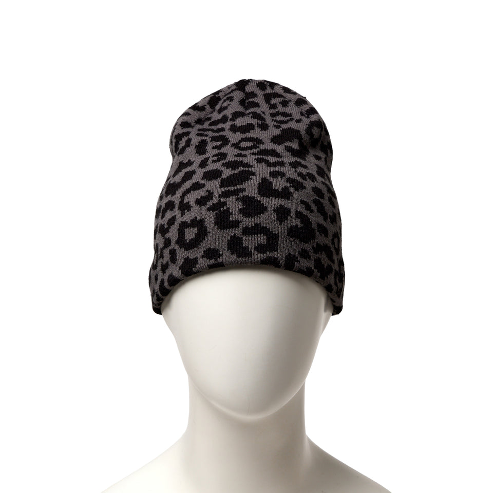 ベーシック ビーニー レオパード ダークグレー ブラック | NEW ERA ニューエラ公式オンラインストア