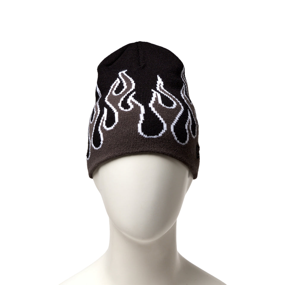 ベーシック ビーニー フレイム ブラック ダークグレー | NEW ERA ニューエラ公式オンラインストア