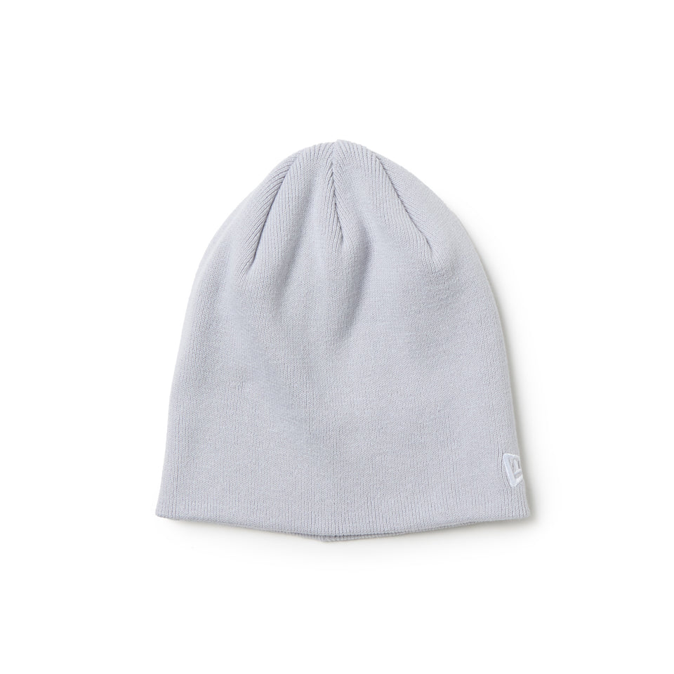 ベーシック ビーニー Cotton Knit ベーシック スノーグレー