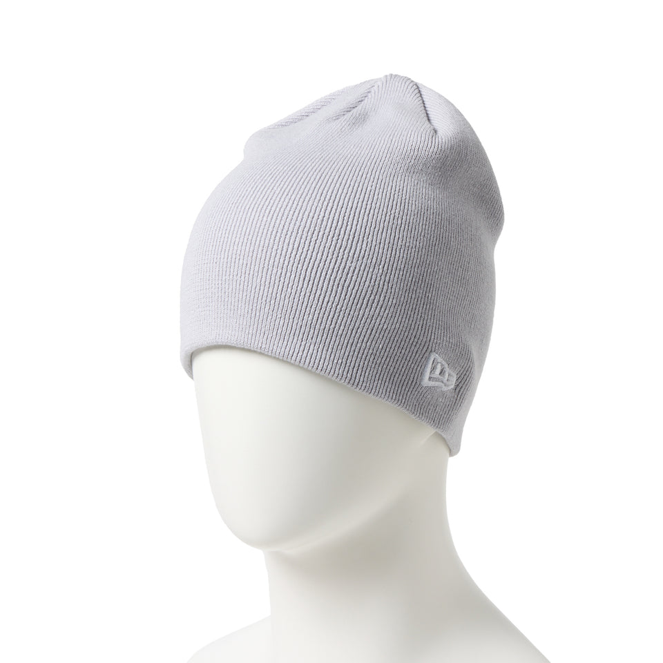 ベーシック ビーニー Cotton Knit ベーシック スノーグレー
