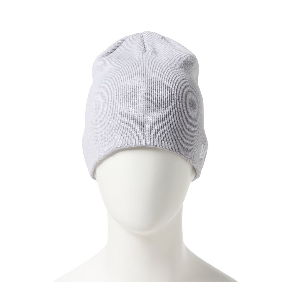 ベーシック ビーニー Cotton Knit ベーシック スノーグレー
