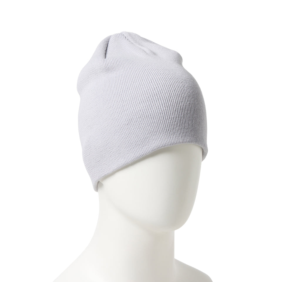 ベーシック ビーニー Cotton Knit ベーシック スノーグレー