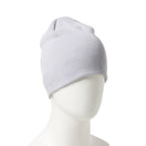 ベーシック ビーニー Cotton Knit ベーシック スノーグレー