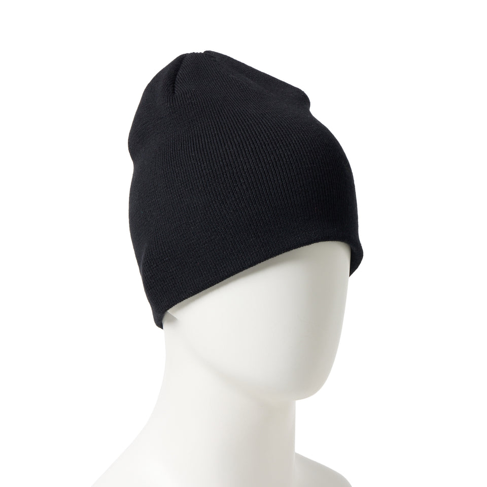 ベーシック ビーニー Cotton Knit ベーシック ブラック