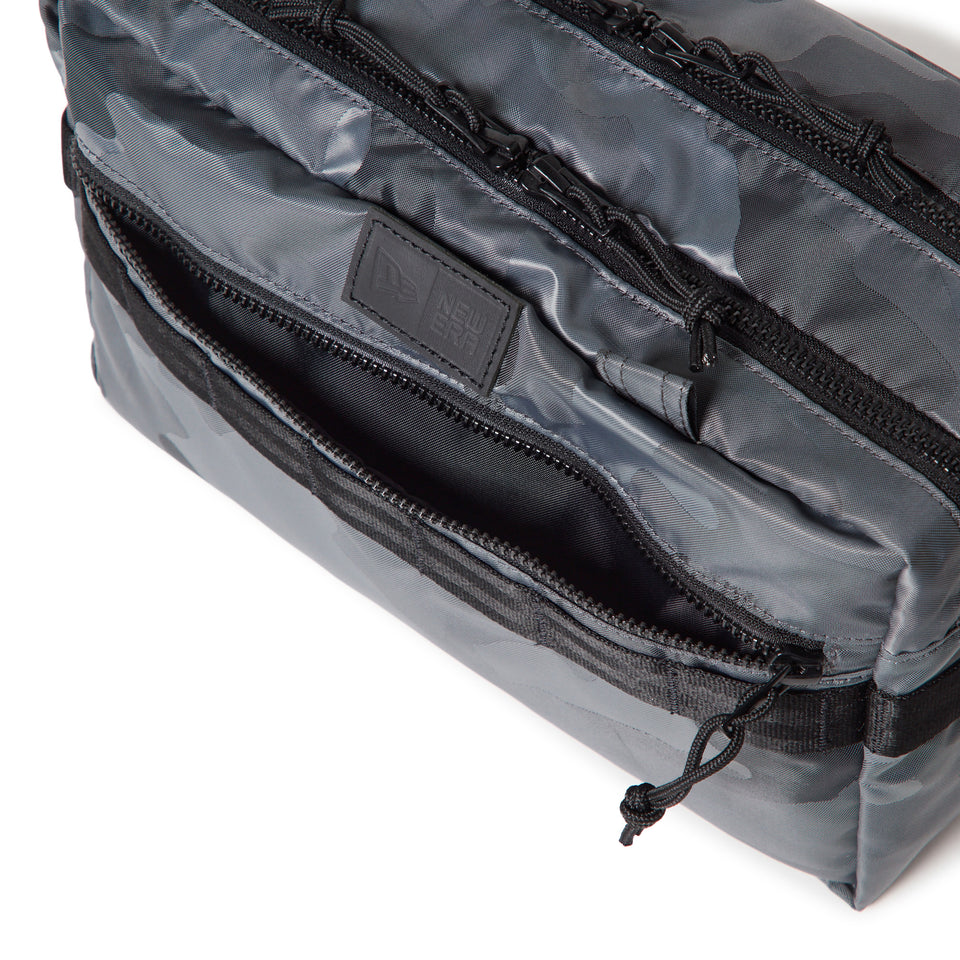 スクエア ウエストバッグ 7L ジャカードカモ グレー | NEW ERA ニューエラ公式オンラインストア