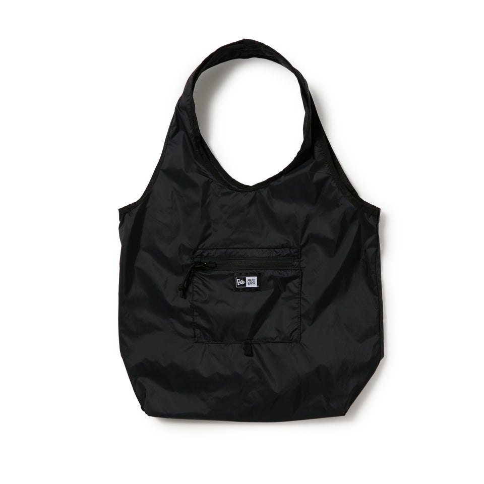 エコトートバッグ 22L パッカブル NEW NE LOGO タフタ ブラック | NEW ERA ニューエラ公式オンラインストア