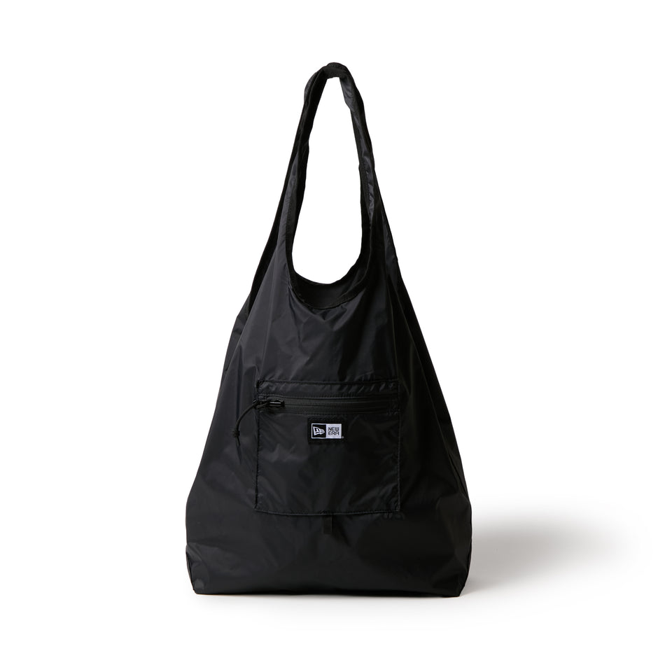 エコトートバッグ 22L パッカブル NEW NE LOGO タフタ ブラック | NEW ERA ニューエラ公式オンラインストア