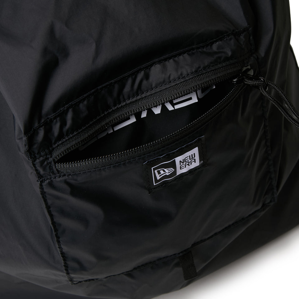 エコトートバッグ 22L パッカブル NEW NE LOGO タフタ ブラック | NEW ERA ニューエラ公式オンラインストア