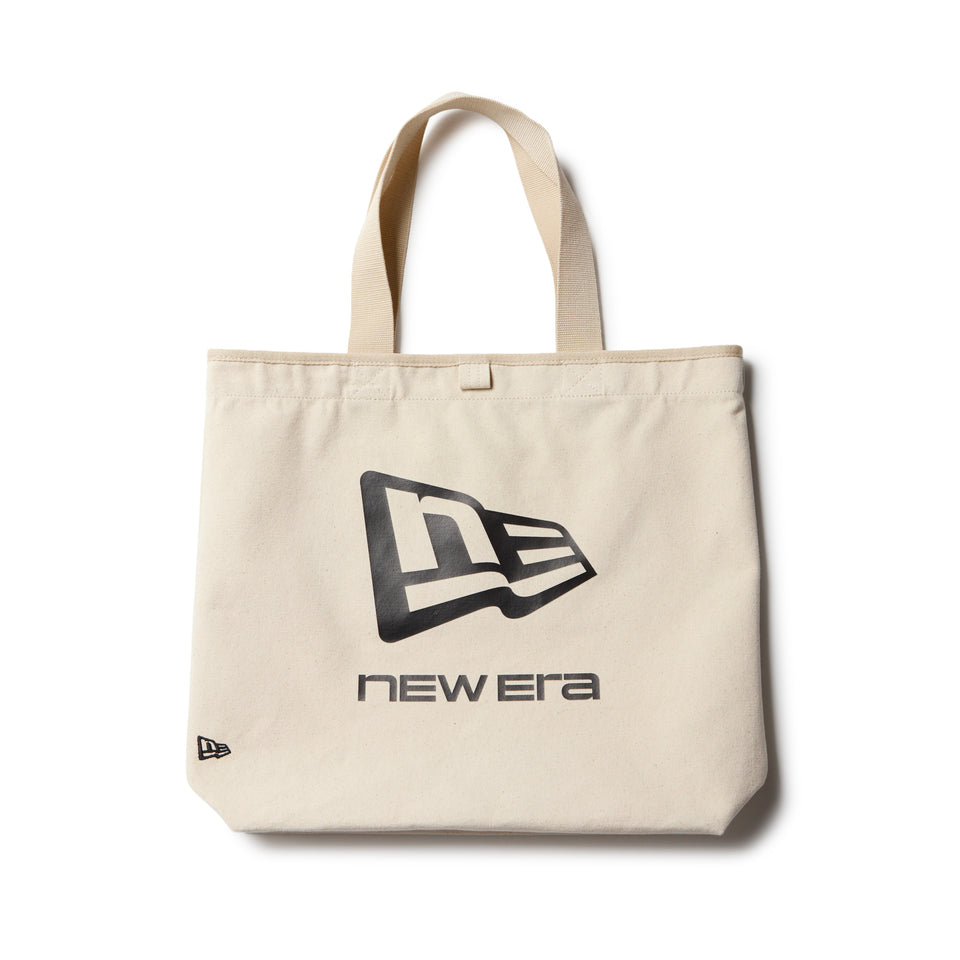キャンバス トートバッグ 14L リニアロゴ アイボリー | NEW ERA ニューエラ公式オンラインストア