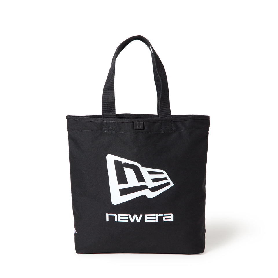 キャンバス トートバッグ 14L リニアロゴ ブラック | NEW ERA ニューエラ公式オンラインストア
