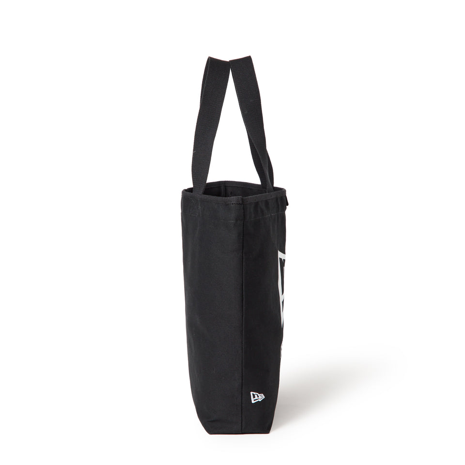 キャンバス トートバッグ 14L リニアロゴ ブラック | NEW ERA ニューエラ公式オンラインストア