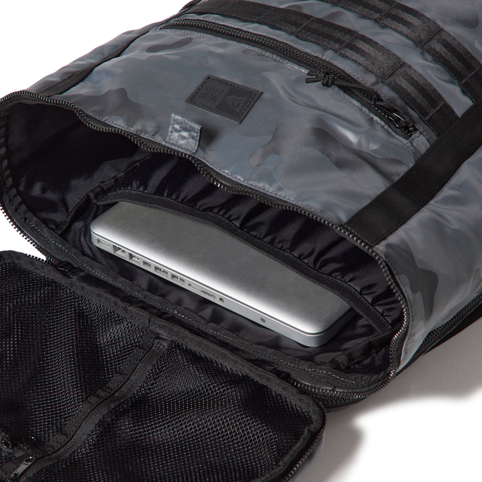 ボックスパック ラージ 46L ジャカードカモ グレー | NEW ERA ニューエラ公式オンラインストア