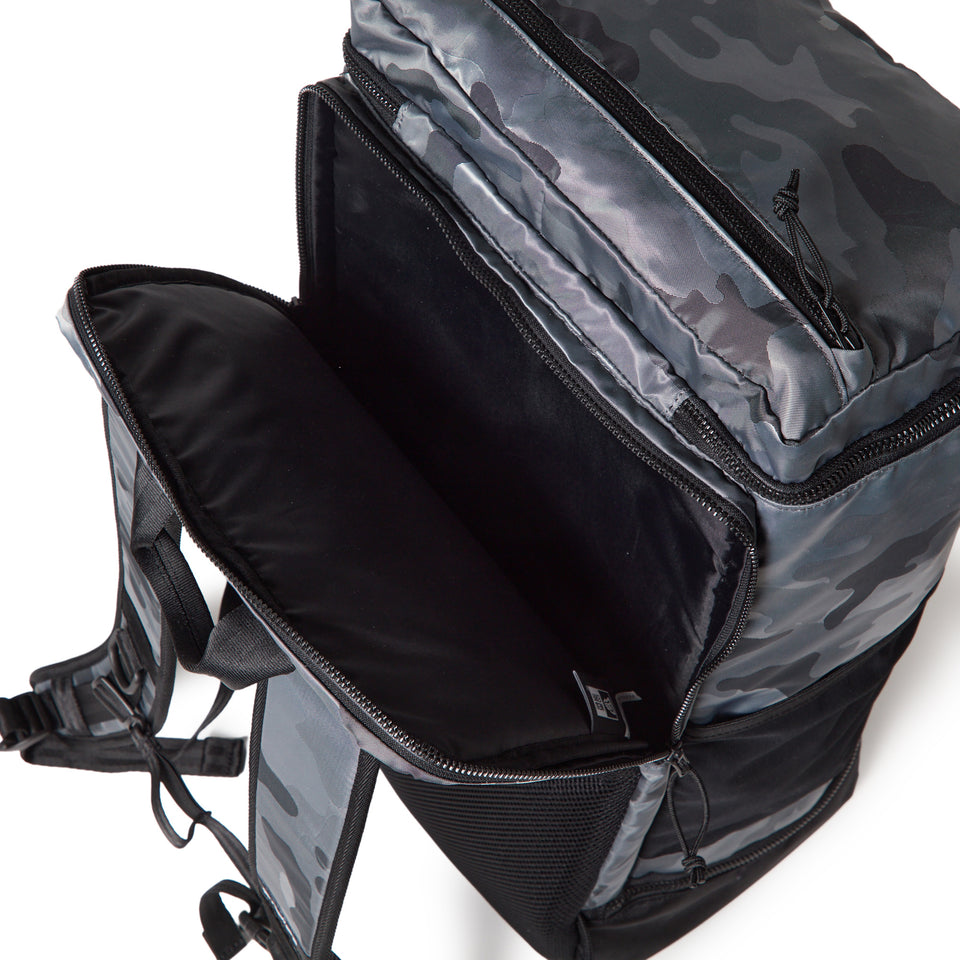 ボックスパック ラージ 46L ジャカードカモ グレー | NEW ERA ニューエラ公式オンラインストア