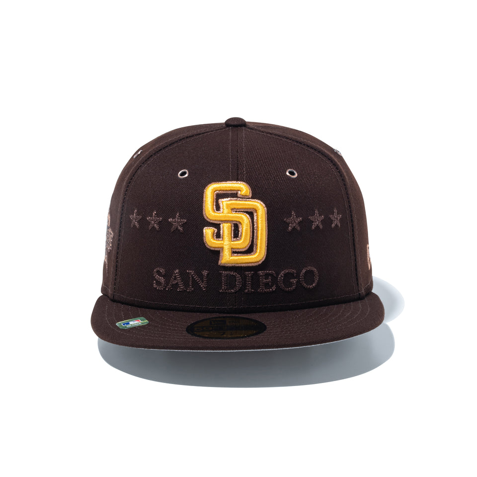 59FIFTY オンフィールド 2026 MLB All-Star Game サンディエゴ・パドレス バーントウッド