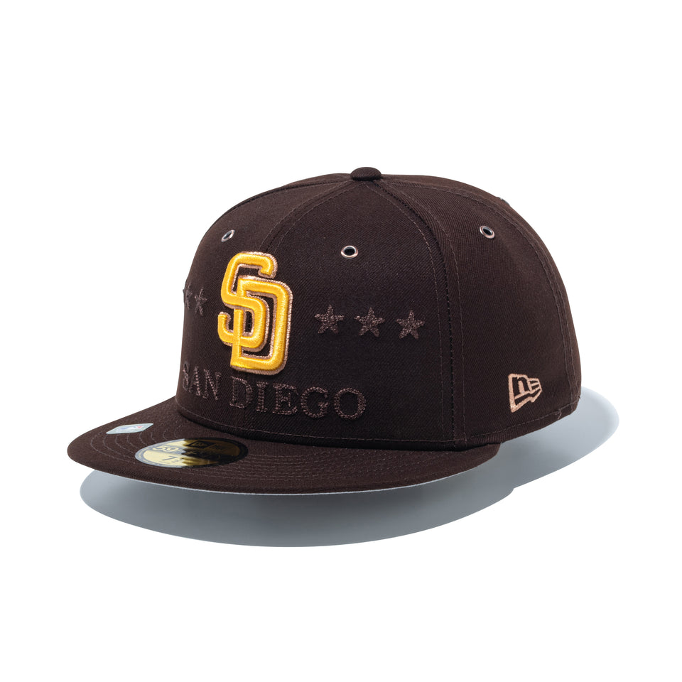 59FIFTY オンフィールド 2026 MLB All-Star Game サンディエゴ・パドレス バーントウッド